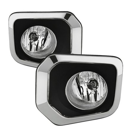 SPYDER AUTOMOTIVE 16-18 TACOMA OEM FOG LIGHTS W/SWITCH-CLEAR 5082336